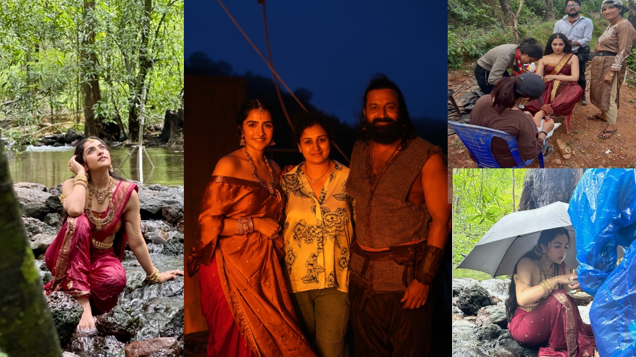 Rukmini Vasanth : కాంతార చాపర్ట్ 1కి ఏడాది పూర్తి.. వ‌ర్కింగ్ స్టిల్స్‌ను షేర్ చేసిన రుక్మిణీ వ‌సంత్‌
