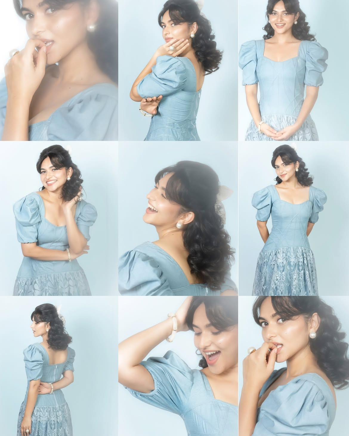 Kayadu Lohar Cute Retro Photos