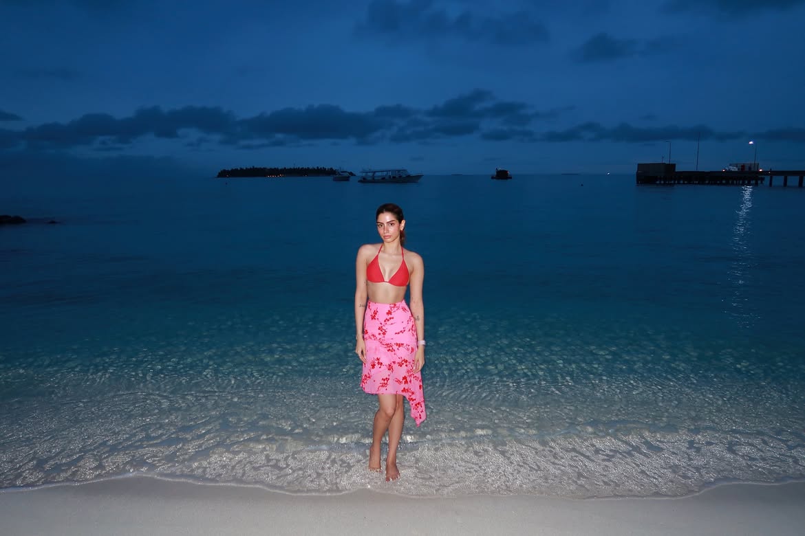 Khushi Kapoor Vacation in Maldives