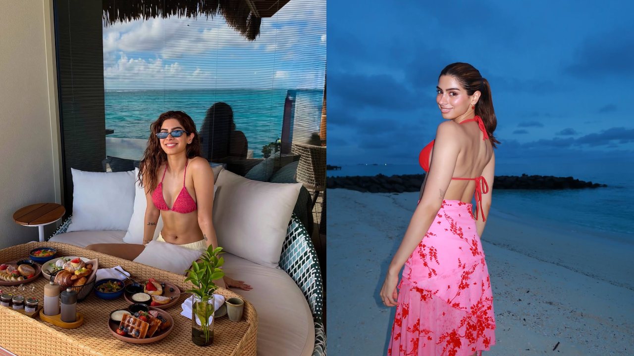 Khushi Kapoor : మాల్దీవ్స్ లో వెకేషన్ ఎంజాయ్ చేస్తున్న ఖుషి కపూర్.. బికినీలో ఫోటోలు వైరల్..