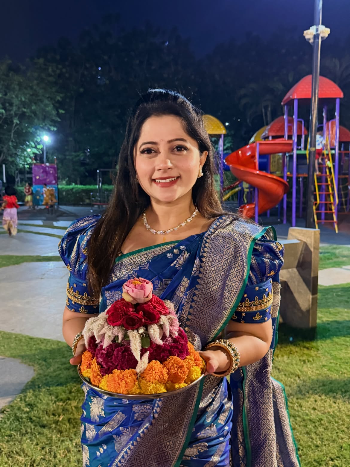 Serial Actress Lahari Bathukamma Celebrations