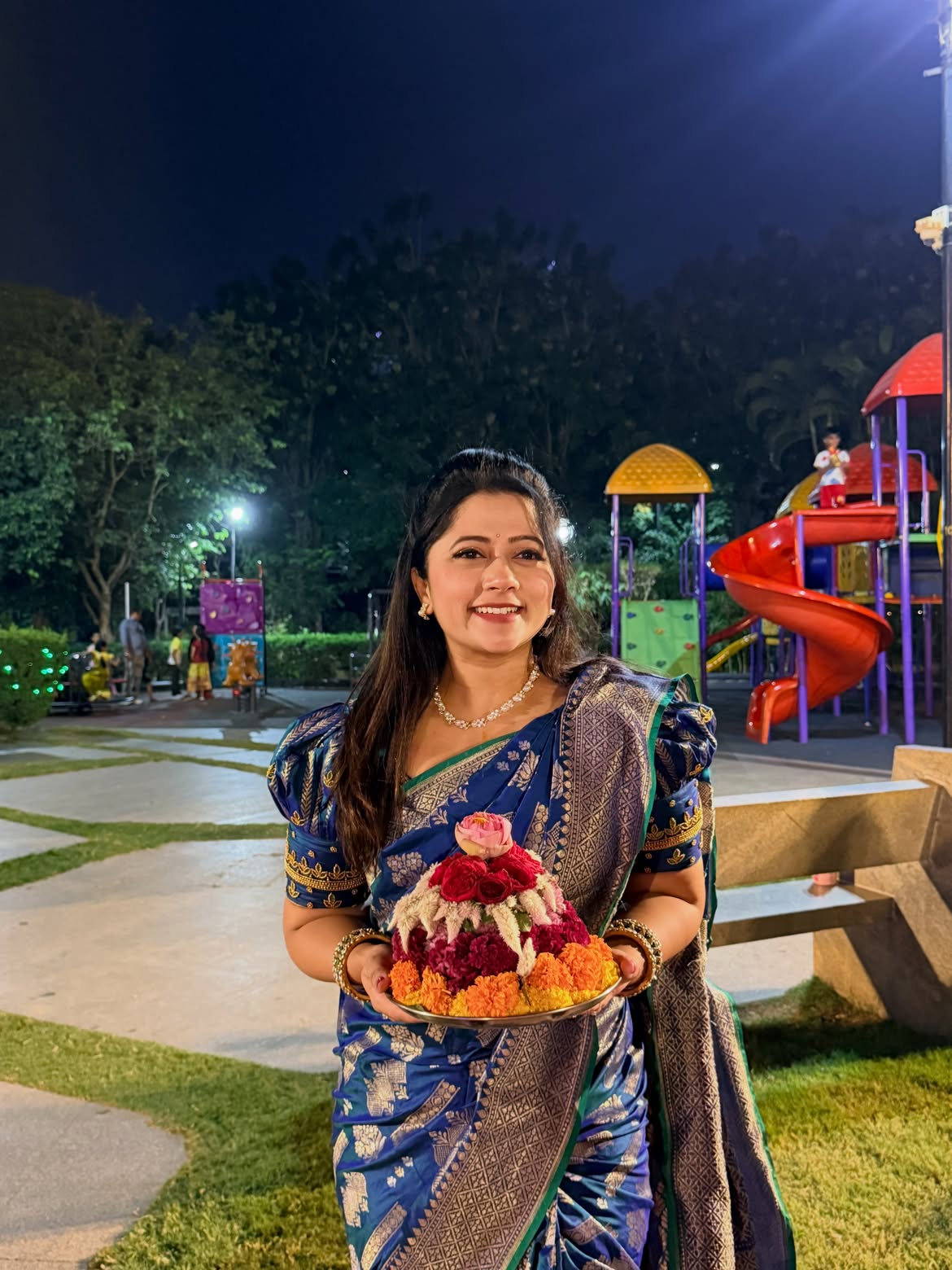 Serial Actress Lahari Bathukamma Celebrations