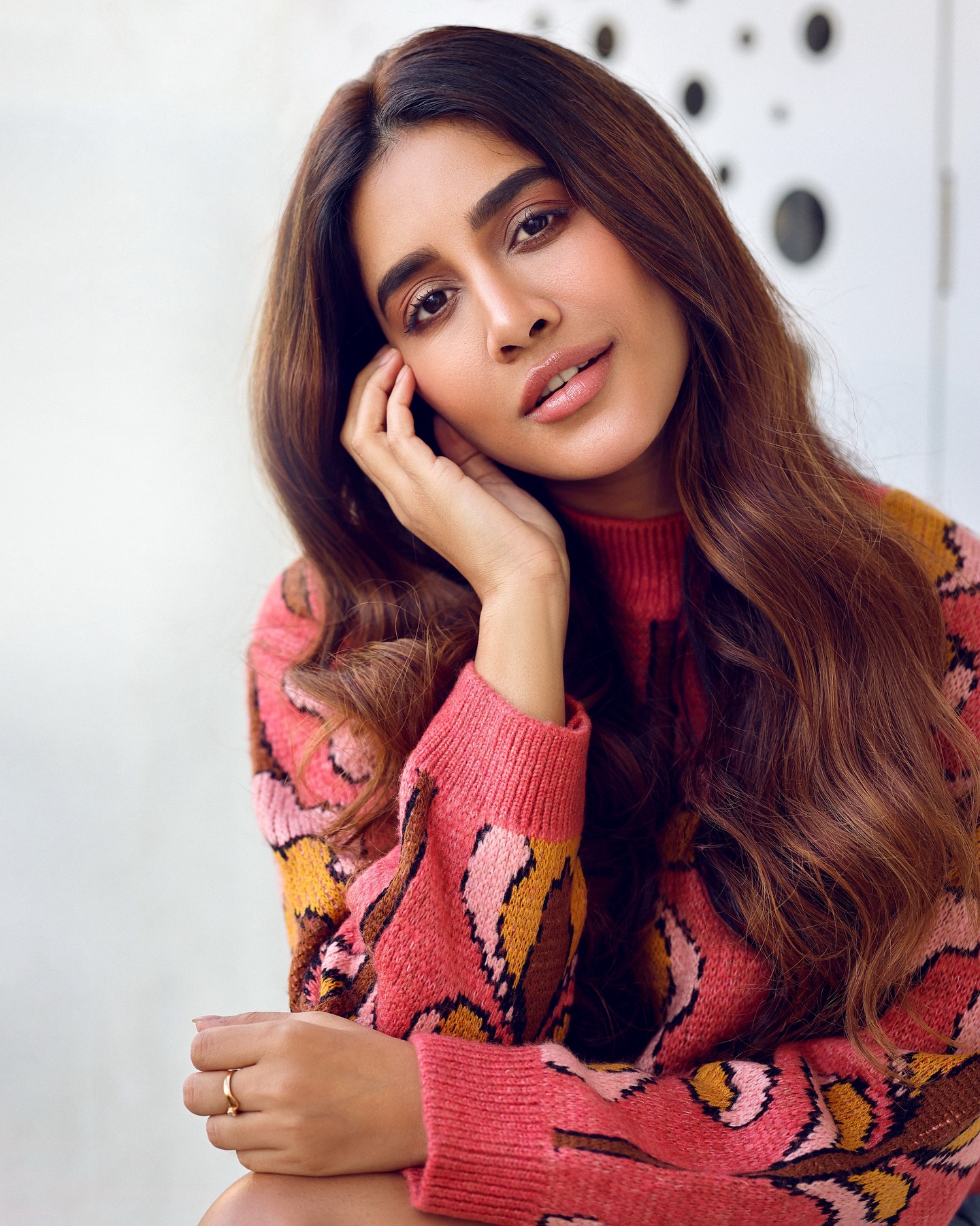 Nabha Natesh Poses in Sweater