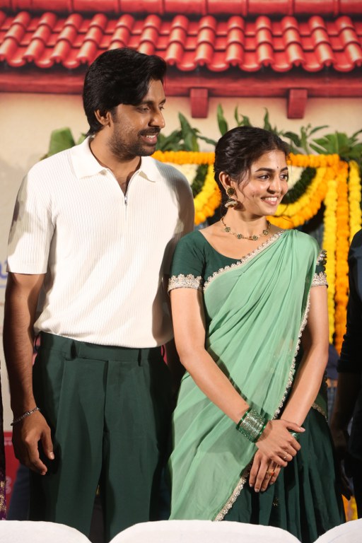 Nagadurga Cute Looks in Half Saree at Idupu Kayitham Event