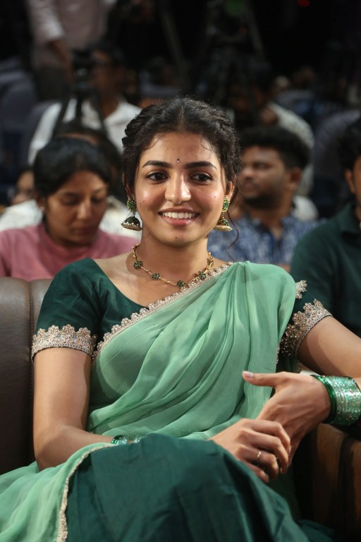 Nagadurga Cute Looks in Half Saree at Idupu Kayitham Event