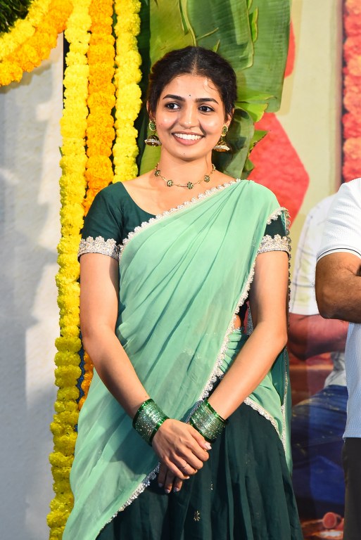Nagadurga Cute Looks in Half Saree at Idupu Kayitham Event