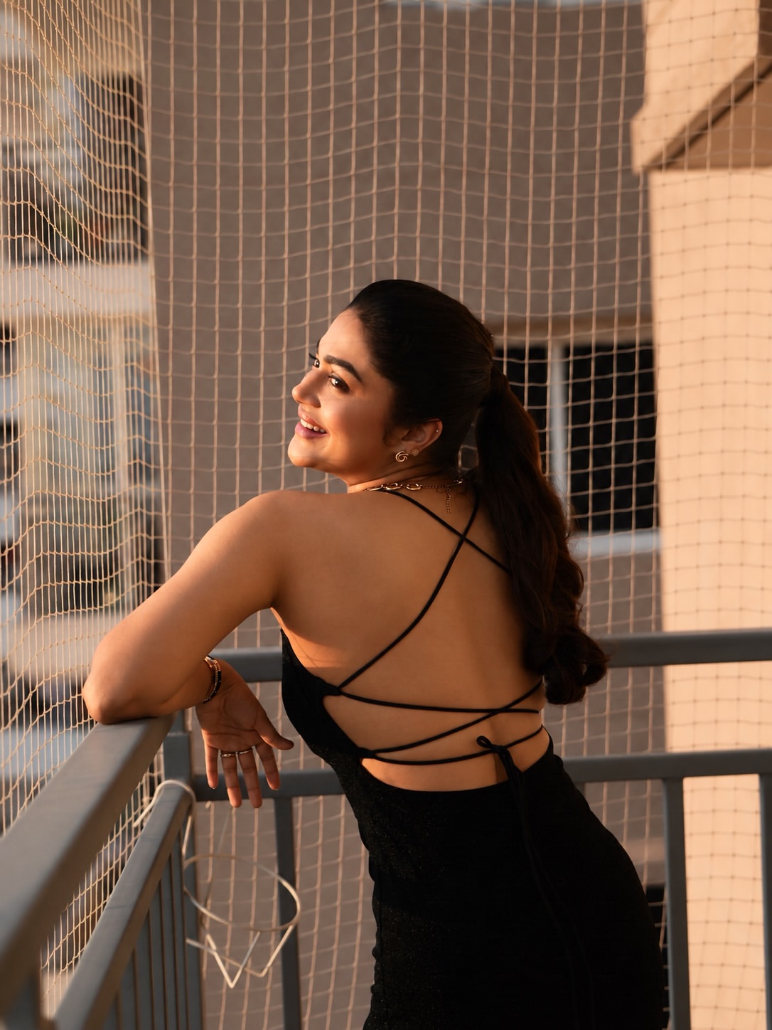 Payal Radhakrishna Shows her Beauty in Black Dress