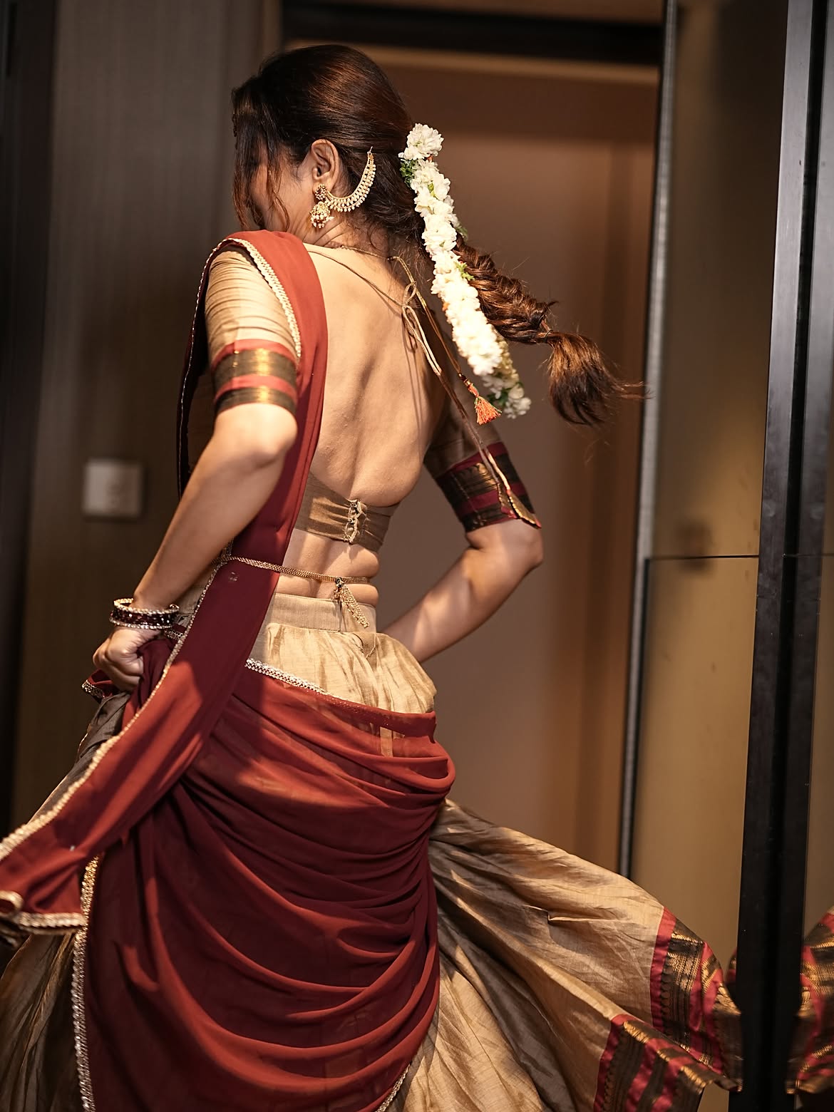 Payal Rajput Shines in Half Saree