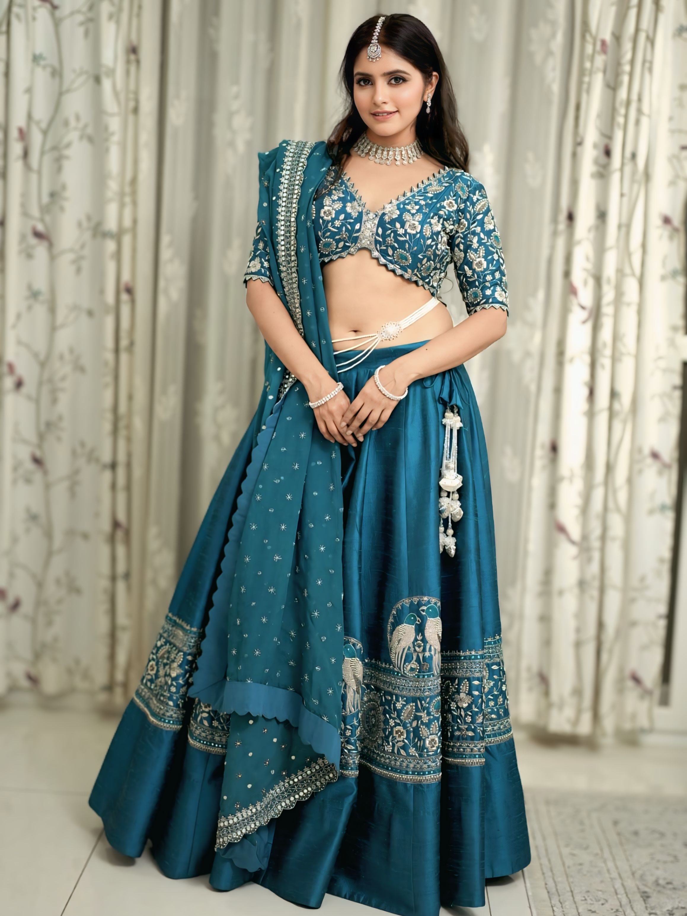Pragya Nayan Stunning Looks in Ghagra Choli Dress