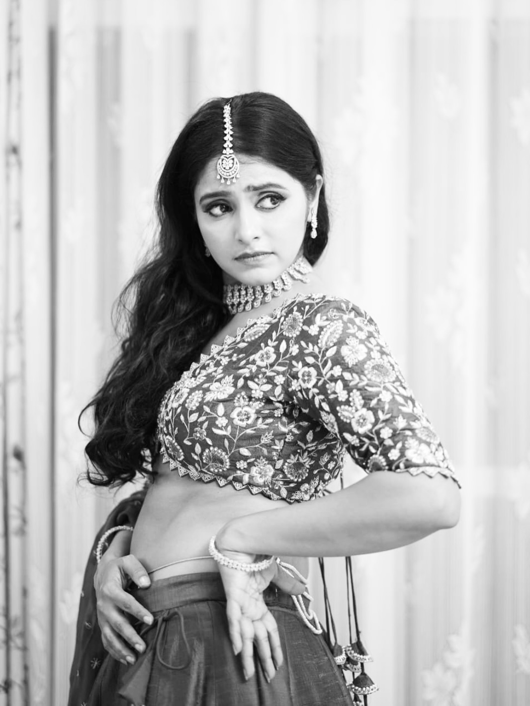 Pragya Nayan Stunning Looks in Ghagra Choli Dress