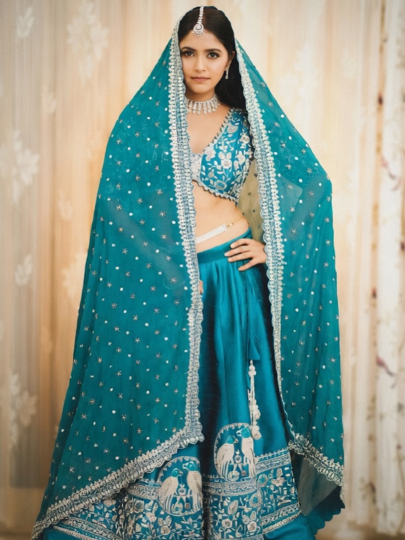 Pragya Nayan Stunning Looks in Ghagra Choli Dress