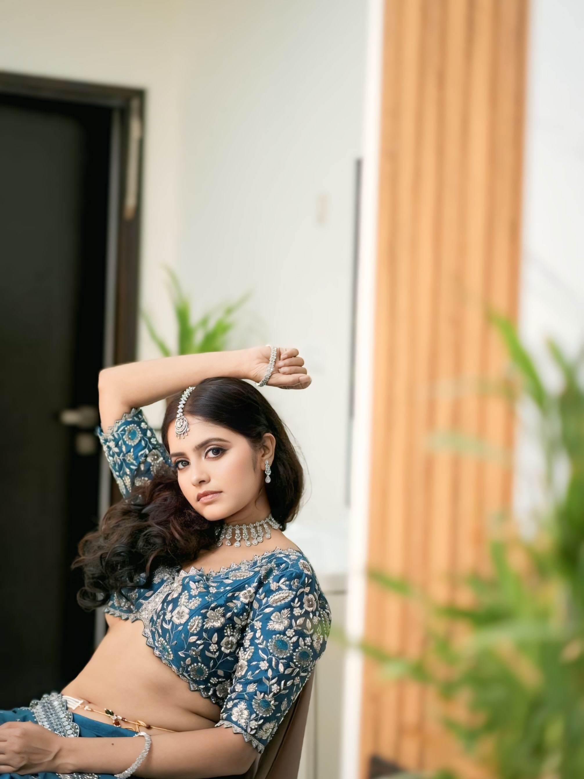 Pragya Nayan Stunning Looks in Ghagra Choli Dress
