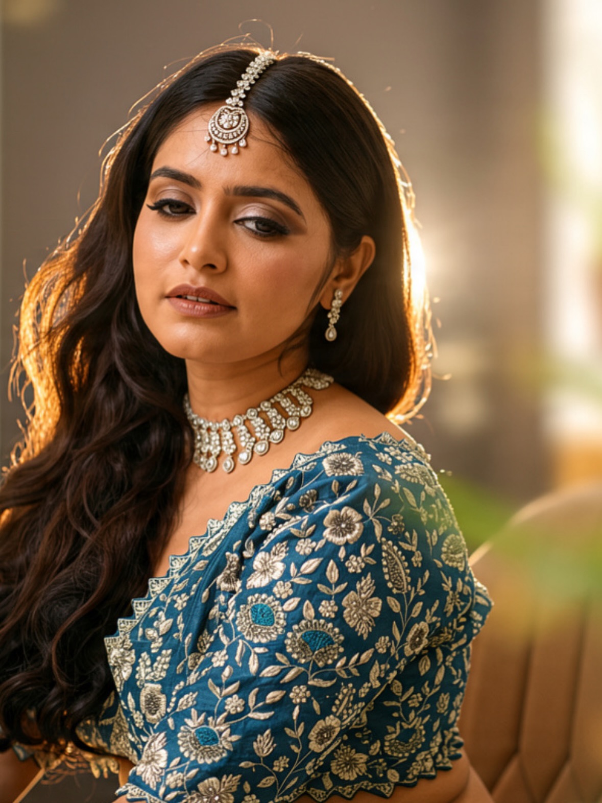 Pragya Nayan Stunning Looks in Ghagra Choli Dress