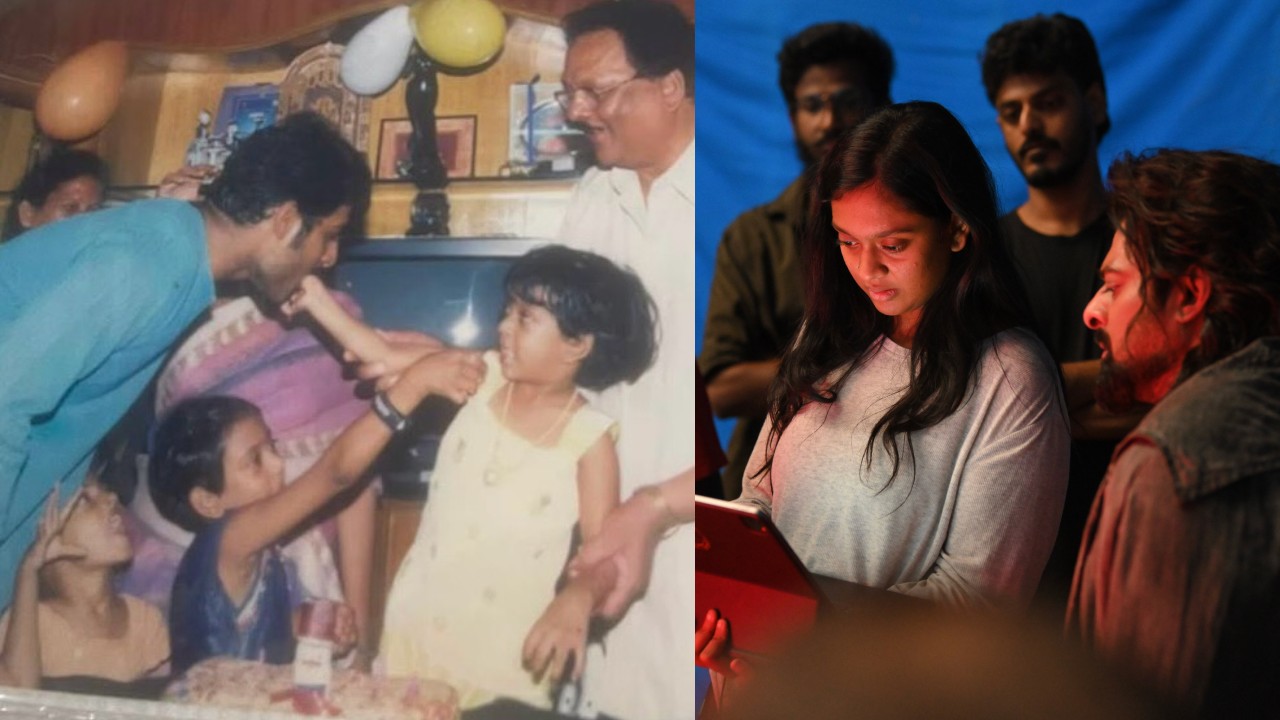 Prakeerthi Uppalapati Shares Photos with Brother Prabhas