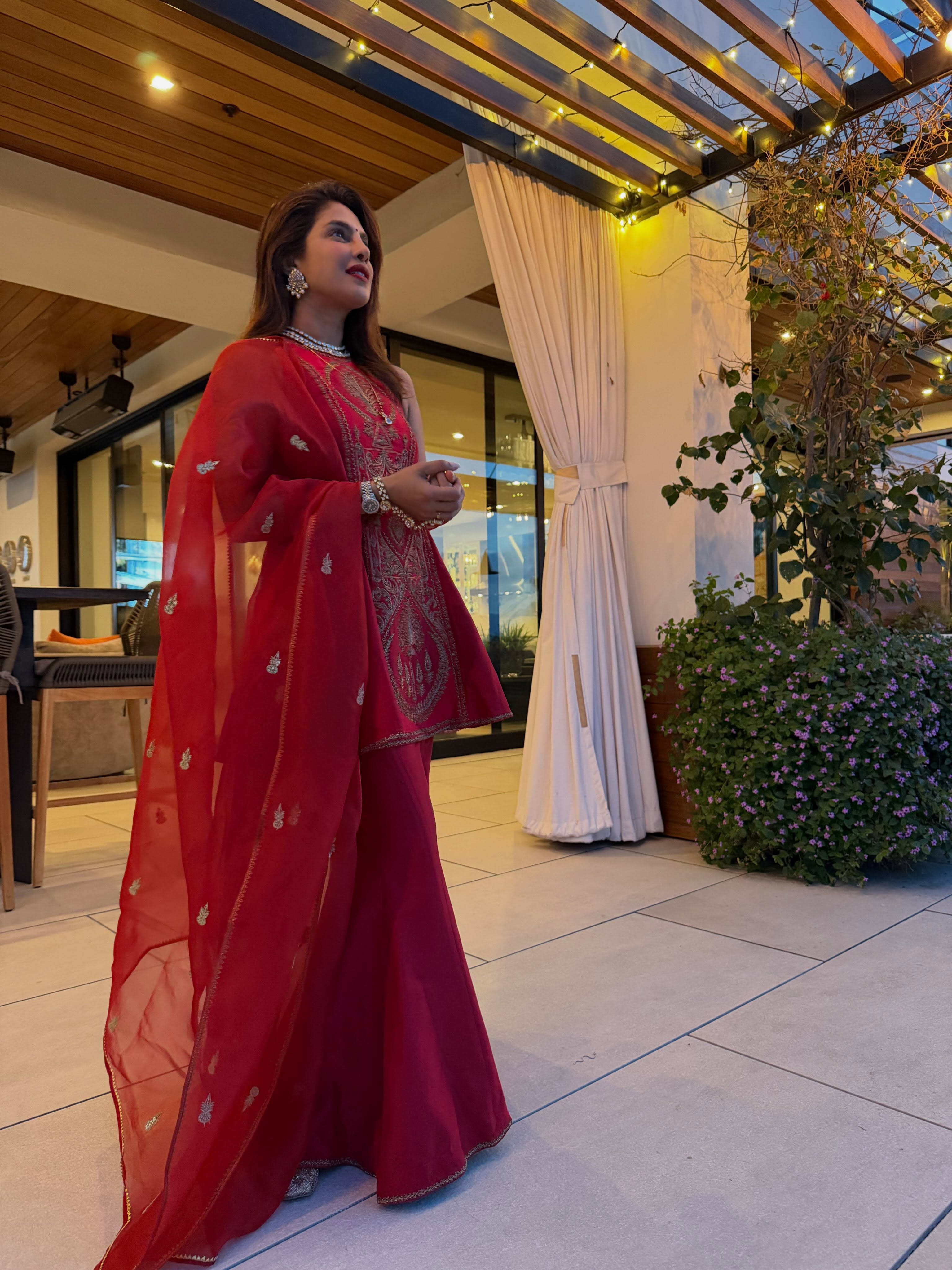 Priyanka Chopra karwachauth Celebrations