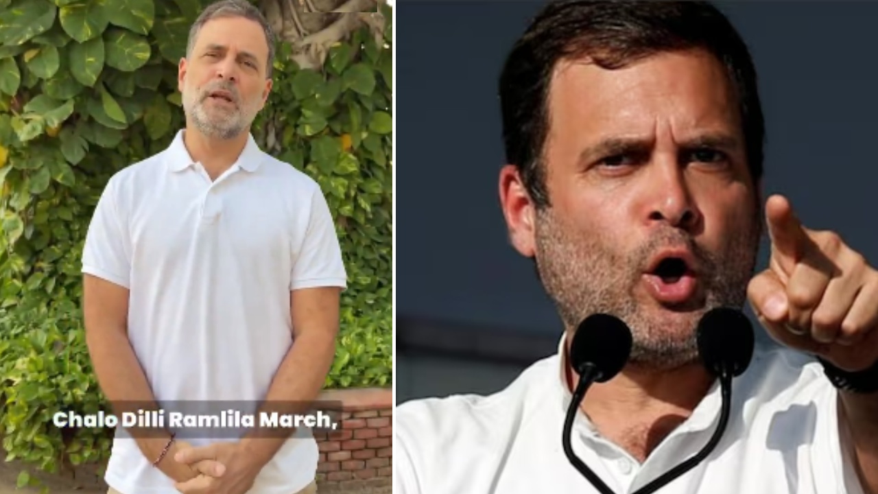 Rahul Gandhi : పోలీసుల లాఠీలకు భయపడొద్దు.. ఛలో ఢిల్లీకి పోటెత్తండి… రాహుల్‌ గాంధీ పిలుపు