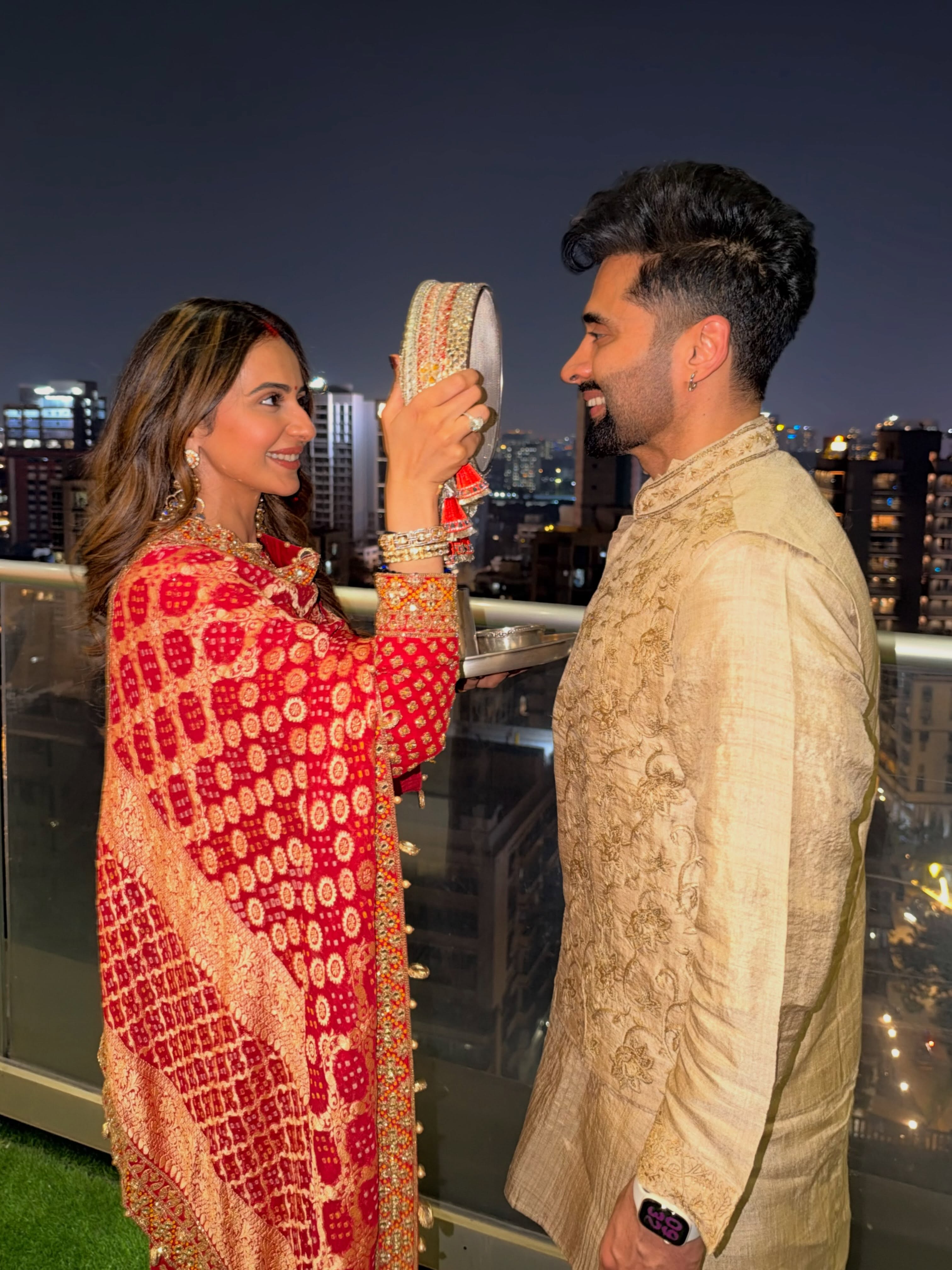 Rakul Preet Singh Karwa Chauth Celebrations