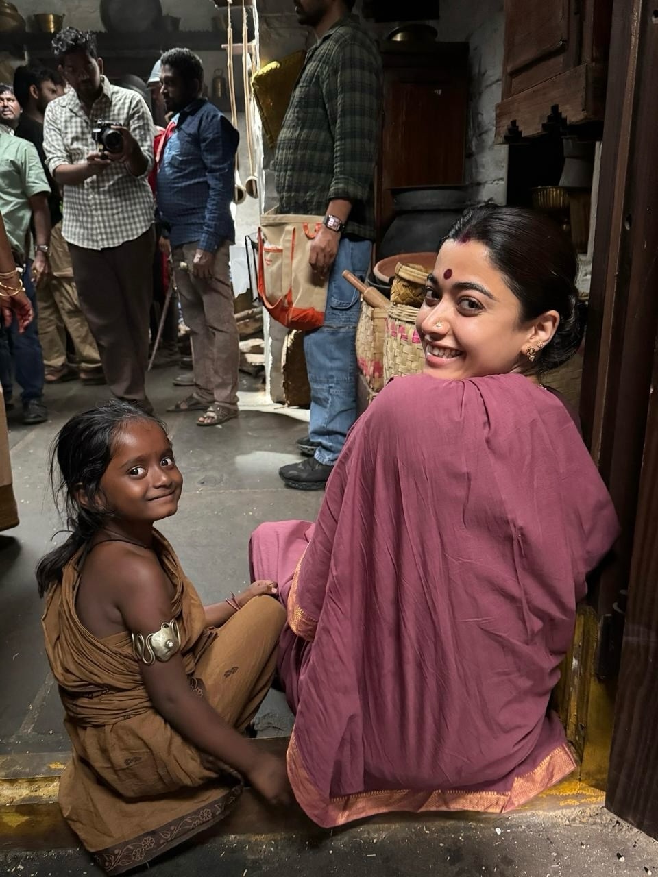 Rashmika Mandanna Shares Ranabaali Working Stills