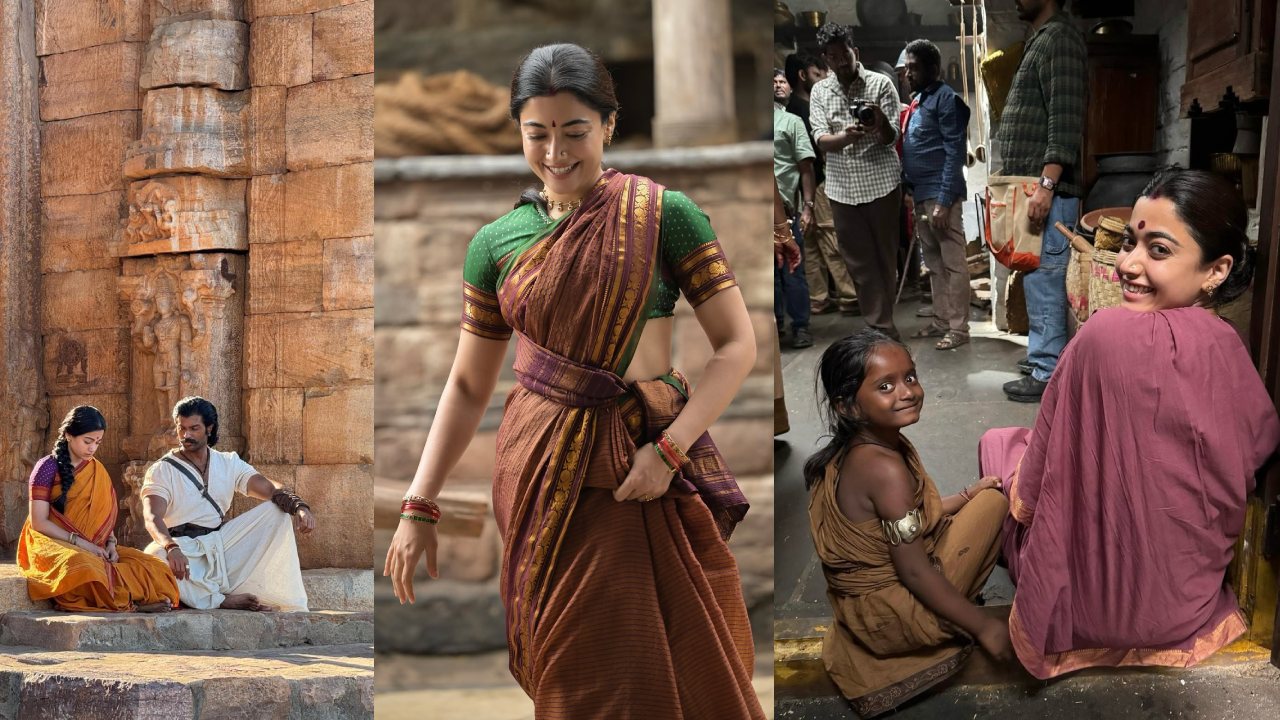 Rashmika Mandanna : రణబాలి వర్కింగ్ స్టిల్స్ షేర్ చేసిన రష్మిక మందన్న.. ఫొటోలు..