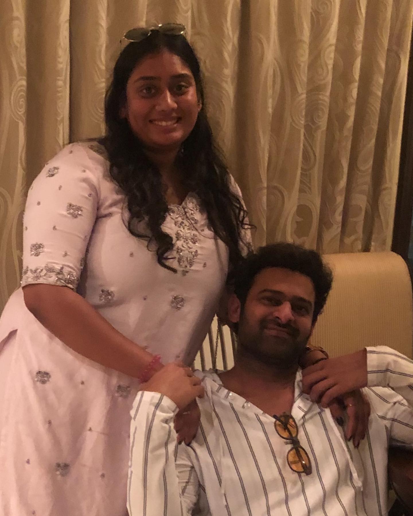Prabhas Sister Sai Praseedha Uppalapati Shares Special Photos