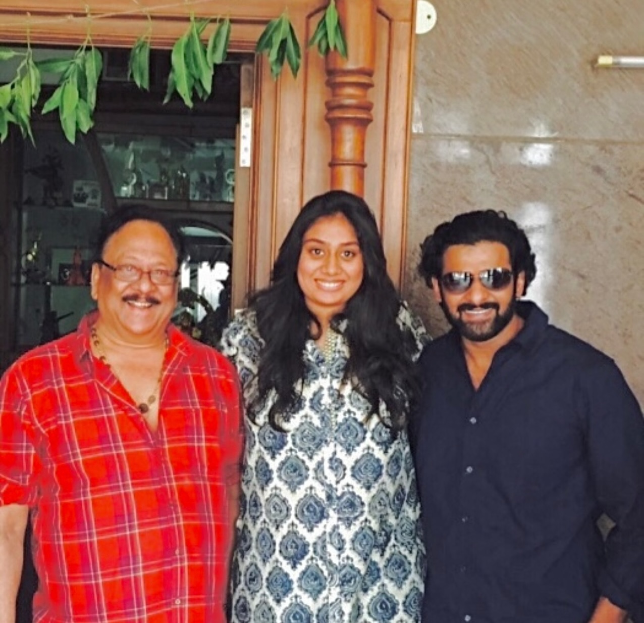 Prabhas Sister Sai Praseedha Uppalapati Shares Special Photos