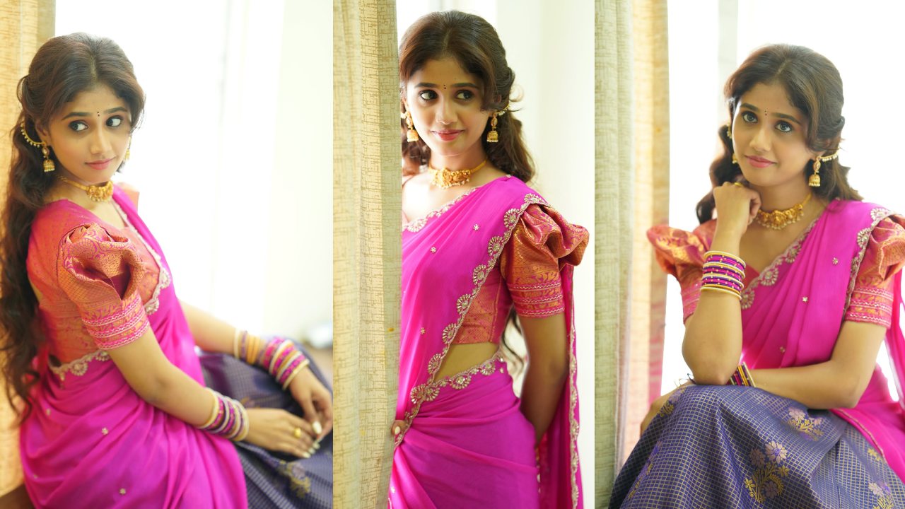 Irumudi Actress Sam : పట్టుపరిణిలో ఇరుముడి నటి.. సామ్ ట్రెడిషినల్ ఫొటోలు..