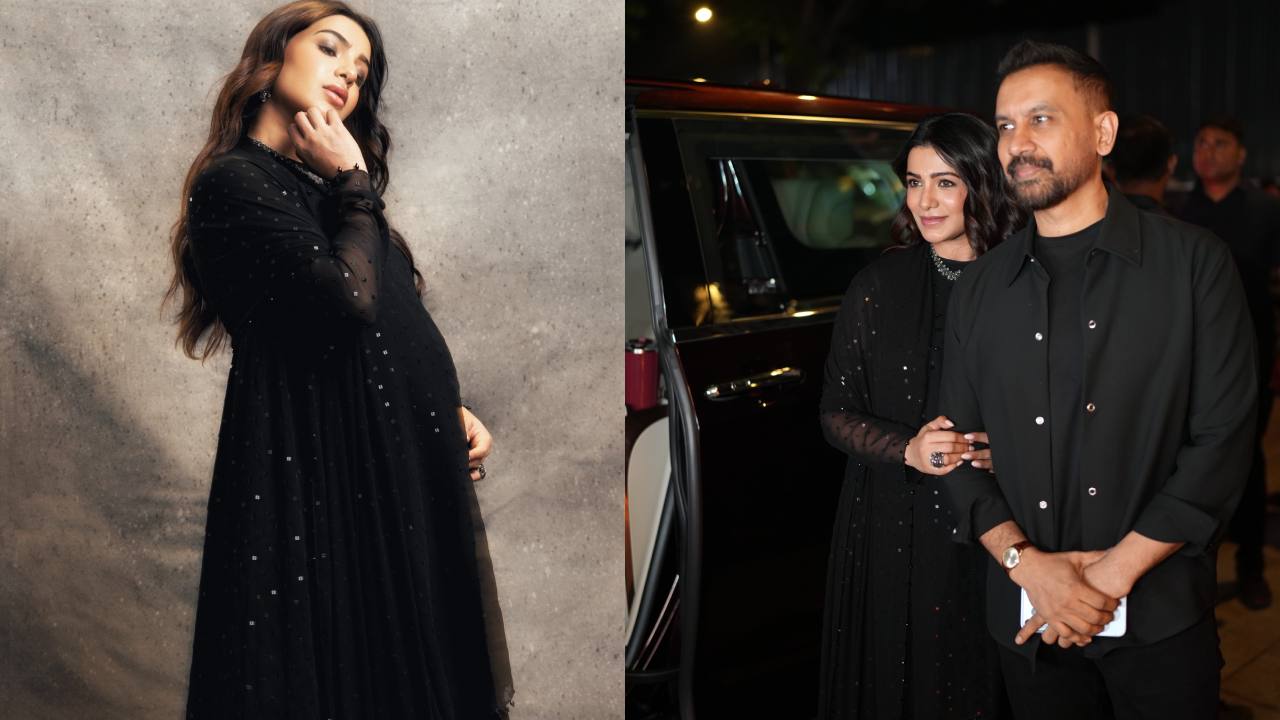 Samantha : బేబీ బంప్‌తో సమంత లేటెస్ట్ ఫొటోలు.. భర్తతో కలిసి బ్లాక్ డ్రెస్‌లో సామ్..