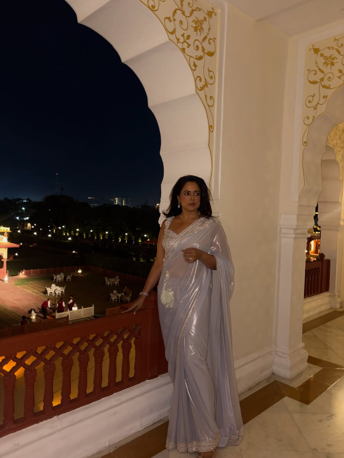 Sameera Reddy Shines in Saree