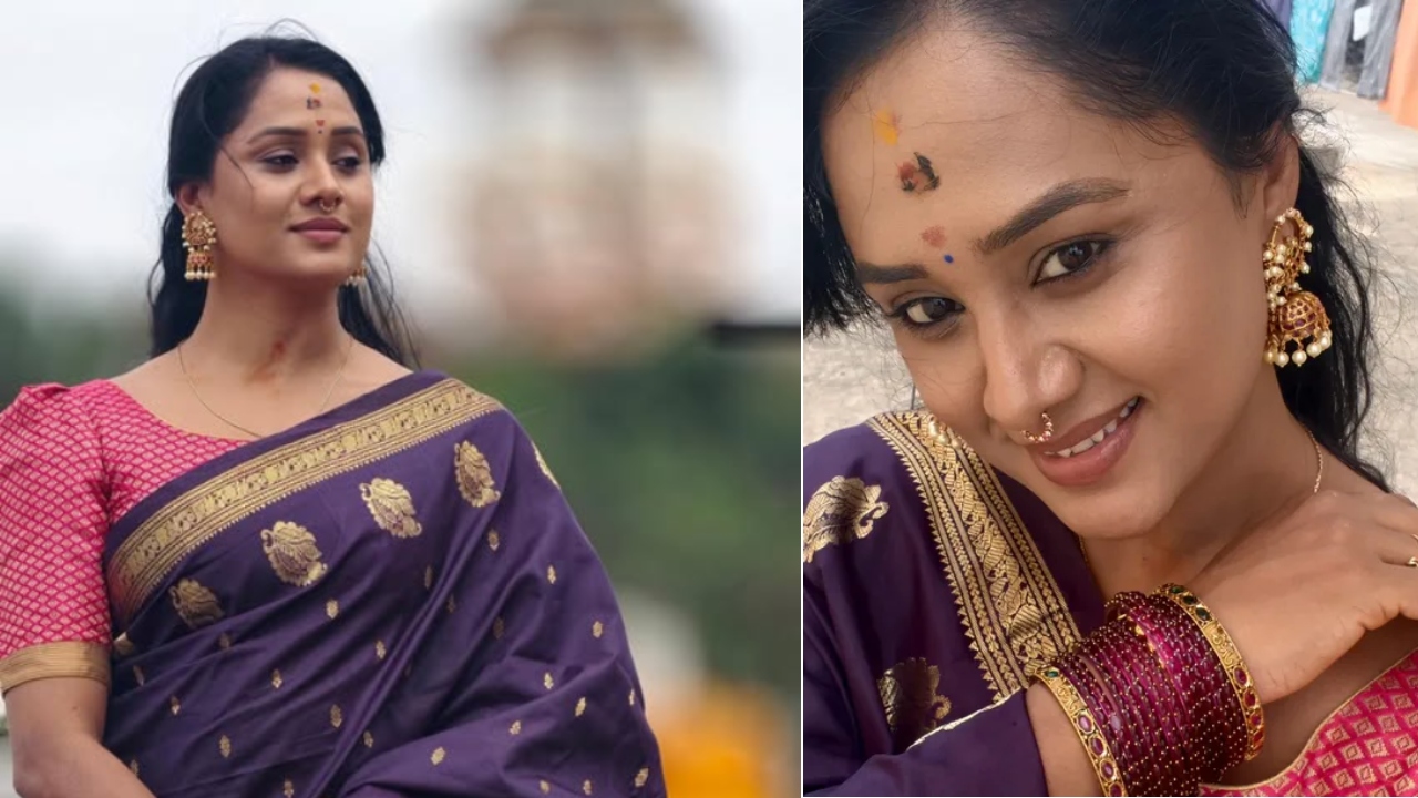 Keerthi Bhat : ముక్కుకు ముక్కెర‌తో సీరియ‌ల్ న‌టి.. కీర్తి భ‌ట్ క్యూట్ ఫోటోలు..