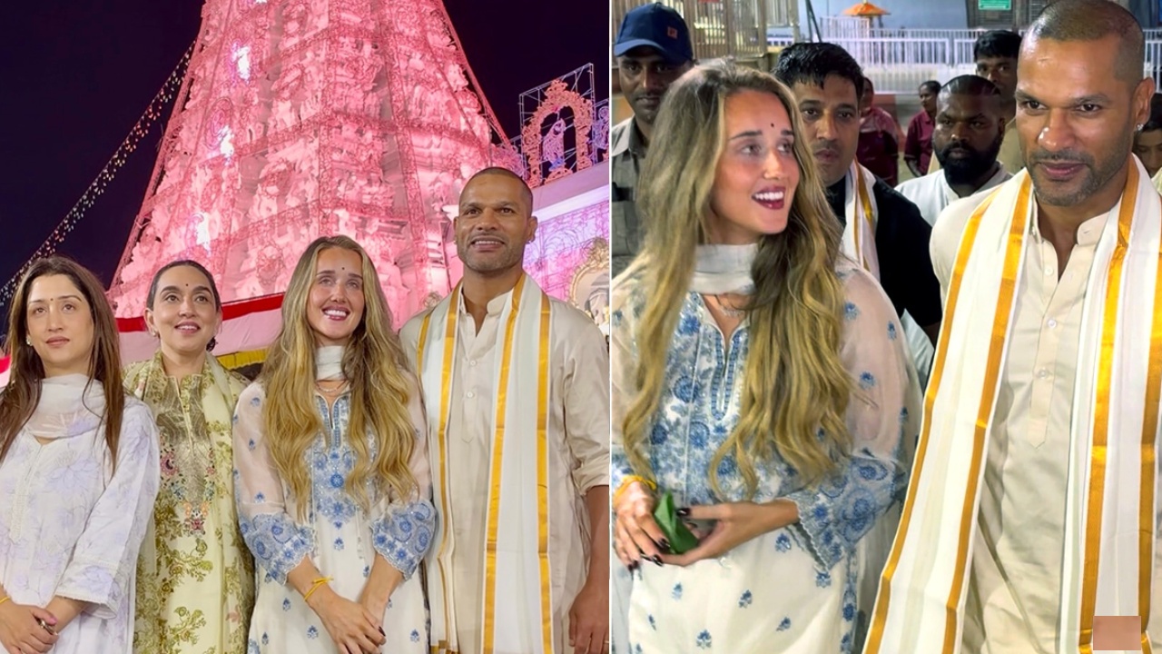 Shikhar Dhawan : తిరుమల శ్రీవారిని కుటుంబ సభ్యులతో కలిసి దర్శించుకున్న మాజీ క్రికెటర్ శిఖర్ ధావన్