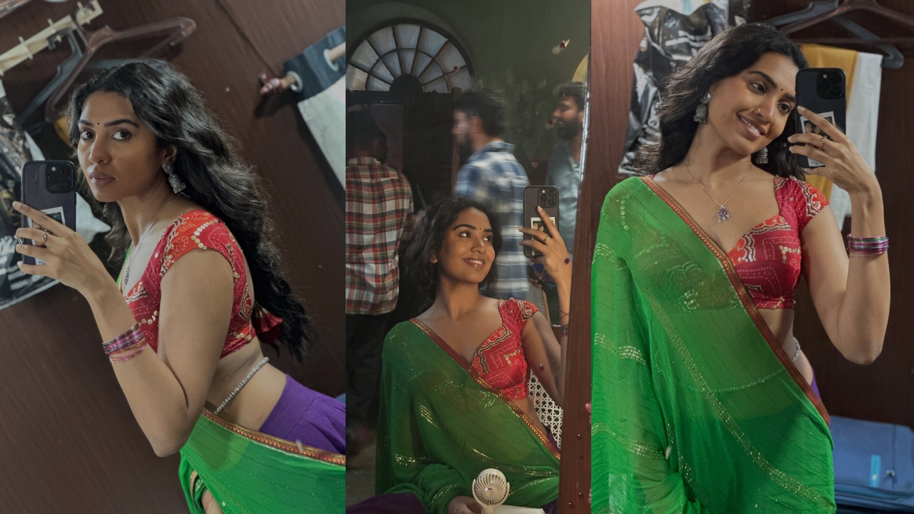 Shivathmika Rajashekar : వ‌రం షూటింగ్ వ‌ర్కింగ్ స్టిల్స్‌ను షేర్ చేసిన శివాత్మిక‌