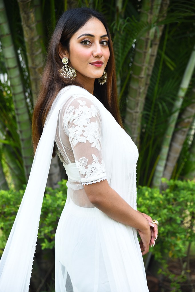 Shreyasi Sen Stunning Looks in White Dress