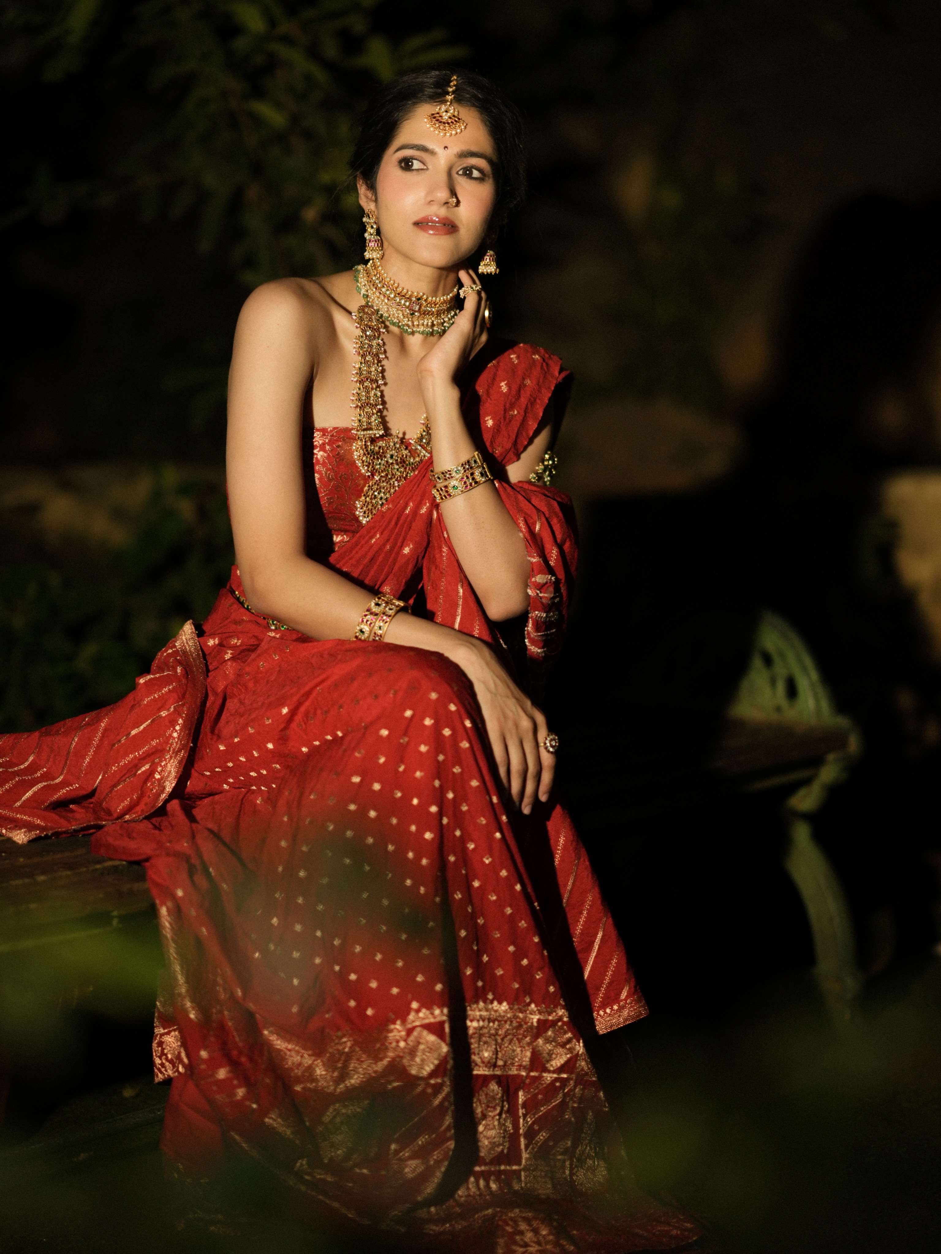 Simran Choudhary Stunning Looks in Jewels