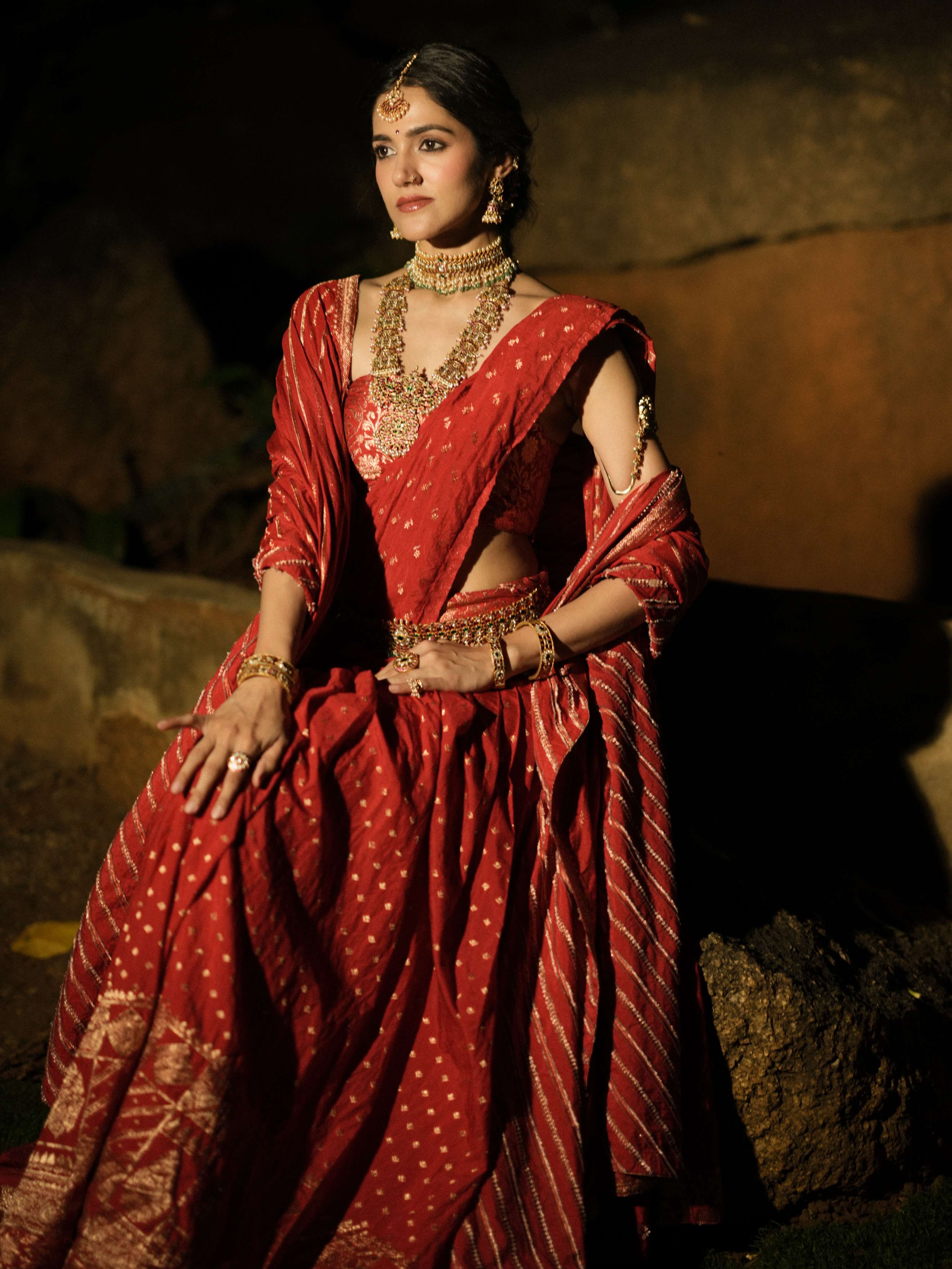 Simran Choudhary Stunning Looks in Jewels