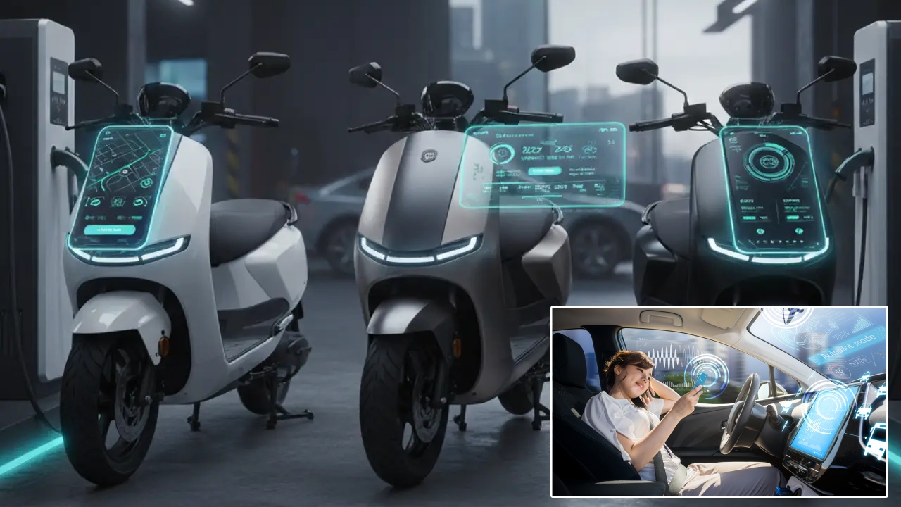 Smart Two-Wheelers : వావ్.. టూవీలర్లలో కొత్త ట్రెండ్‌.. ఇక బైకులు, స్కూటర్లలో స్మార్ట్‌ ఫీచర్లు.. కార్లకు ఏమాత్రం తీసిపోవు!