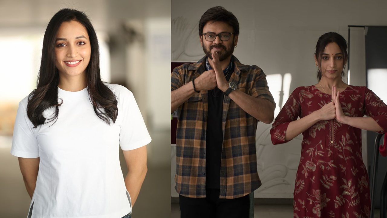 Srinidhi Shetty : నాది తల్లి పాత్ర అయినా ఈ సినిమాకు వెంటనే ఓకే చెప్పేసాను.. ఆదర్శ కుటుంబం ప్రమోషన్స్ లో శ్రీనిధి శెట్టి..