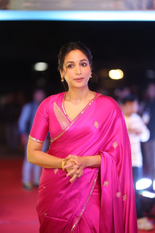 Srinidhi Shetty Shines in Pink Saree