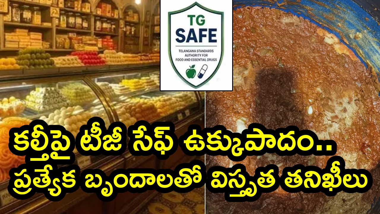 TG SAFE Inspections : కల్తీపై ఉక్కుపాదం..! స్వీట్, మెడికల్ షాపుల్లో టీజీ సేఫ్ విస్తృత తనిఖీలు.. వెలుగులోకి విస్తుపోయే వాస్తవాలు