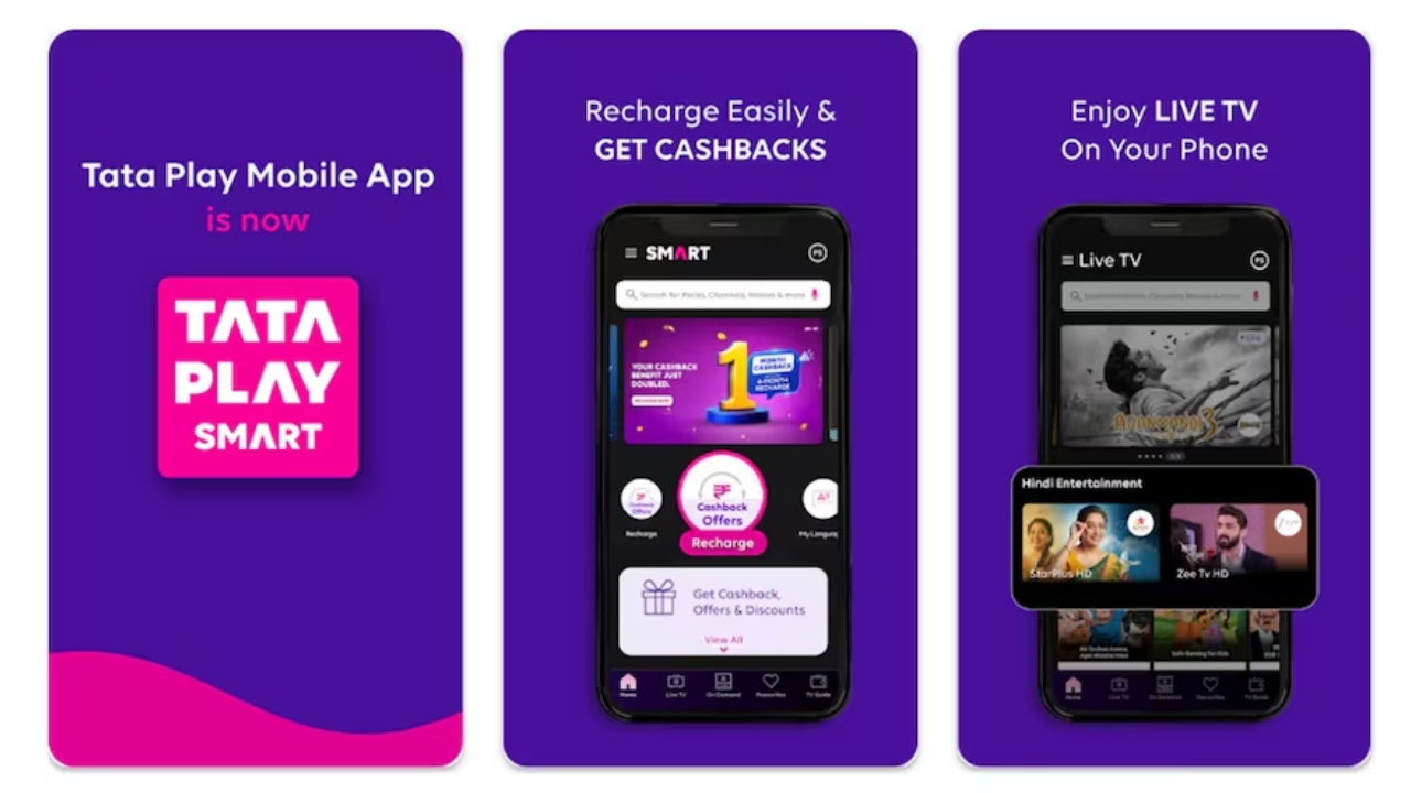 Tata Play Smart TV : టాటా ప్లే స్మార్ట్ యాప్.. కేబుల్-DTH అక్కర్లేదు.. మీ టీవీలో 500కుపైగా లైవ్ ఛానెళ్లు చూడొచ్చు!