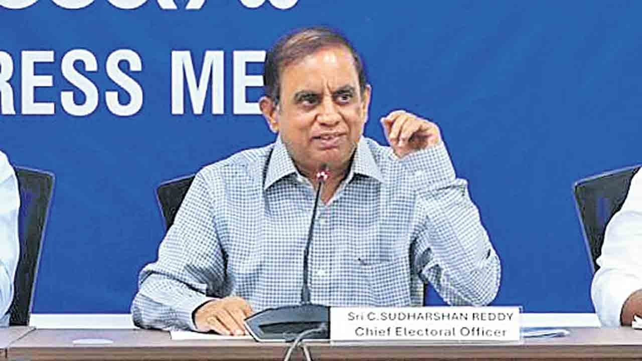 Telangana SIR : తెలంగాణ SIRకు మరోసారి గడువు పొడిగింపు లేదు : సీఈవో సుదర్శన్‌రెడ్డి