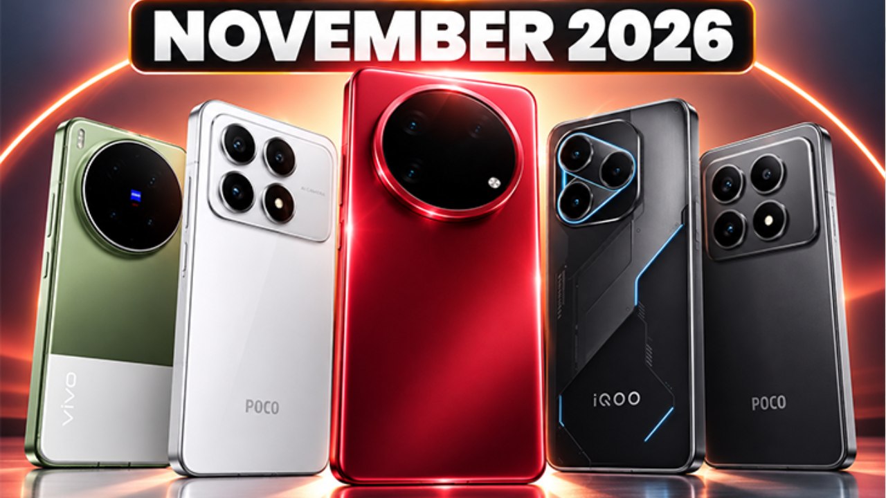 Upcoming Smartphones : కొత్త ఫోన్ కొంటున్నారా? నవంబర్‌లో 5 క్రేజీ స్మార్ట్‌ఫోన్లు వచ్చేస్తున్నాయ్.. ఫీచర్లు, ధరపై భారీ అంచనాలివే..!