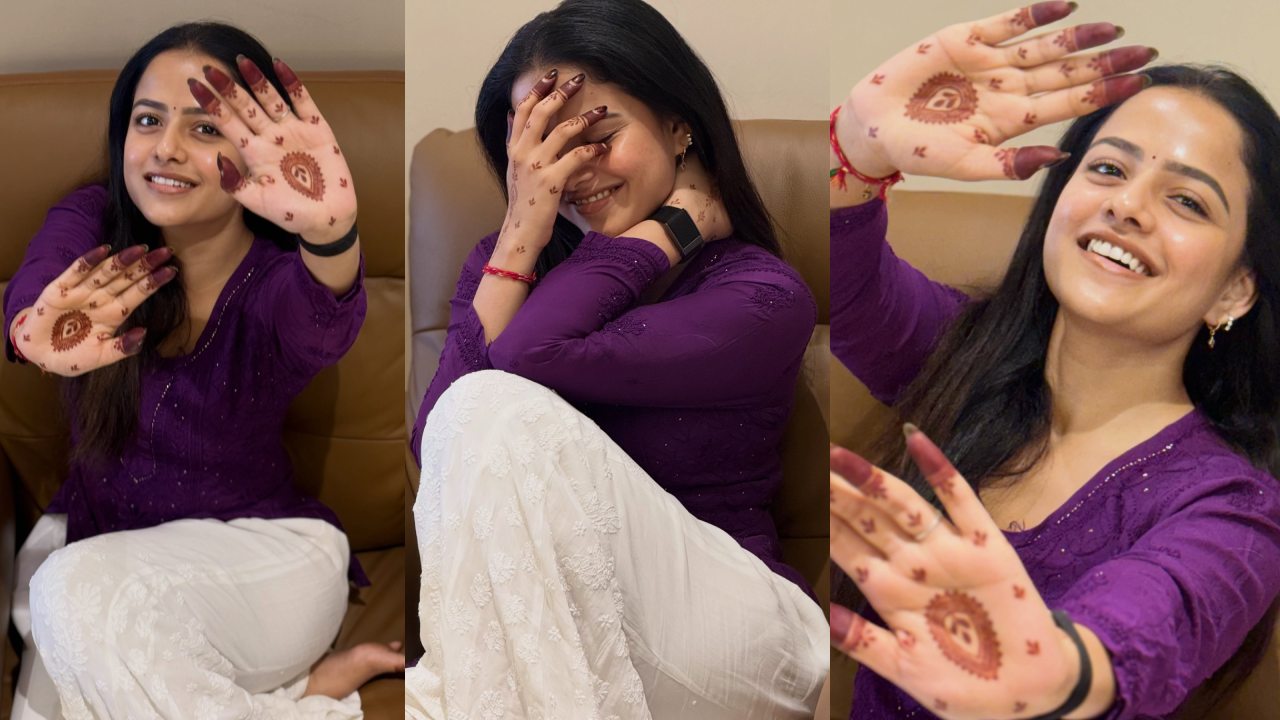 Vaishnavi Chaitanya : చాన్నాళ్లకు మెహందీ పెట్టుకున్నా.. వైష్ణవి చైతన్య సింపుల్ క్యూట్ ఫొటోలు..