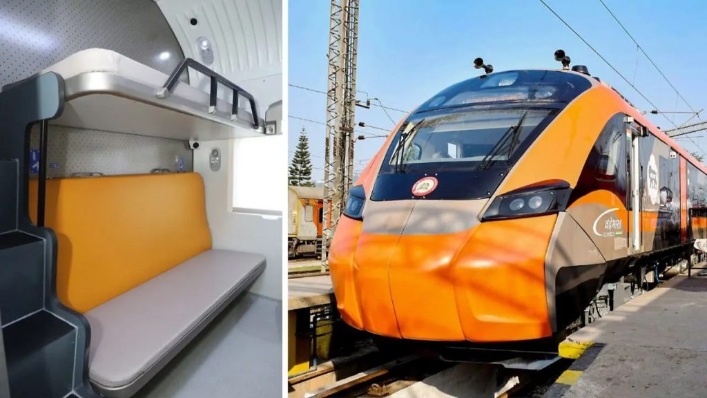 Vande Bharat Sleeper Train : వందే భారత్ స్లీపర్లో లగ్జరీ జర్నీ.. 24 కోచ్లతో కొత్త రైలు.. వేడినీటి షవర్, బెర్త్పైనే వేడి భోజనం!