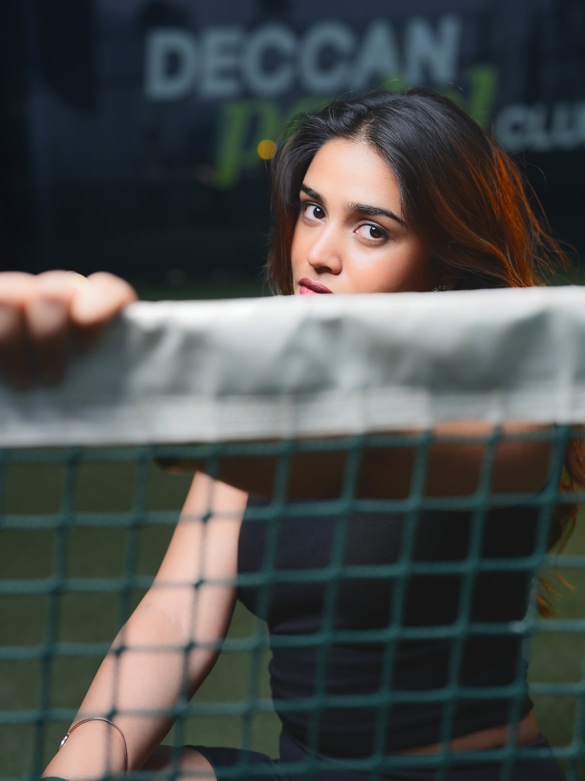 Varsha Dsouza Super Looks in Tennis Court