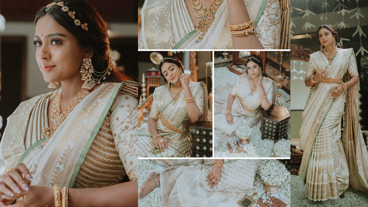 Vithika Sheru : నవరాత్రి రెండవ రోజు.. బ్రహ్మచారిణి అమ్మ‌వారికి ఆరాధాన‌.. వితికా ద‌స‌రా స్పెష‌ల్ ఫోటోలు..