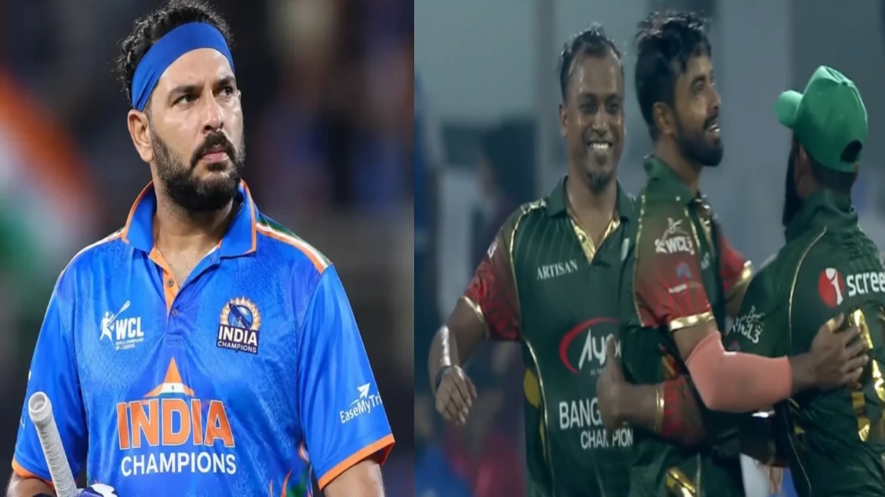 World Championship of Legends 2026 : యువ‌రాజ్ సింగ్ డ‌కౌట్‌.. బంగ్లాదేశ్ చేతిలో ఇండియా ఛాంపియ‌న్స్ ఓట‌మి..