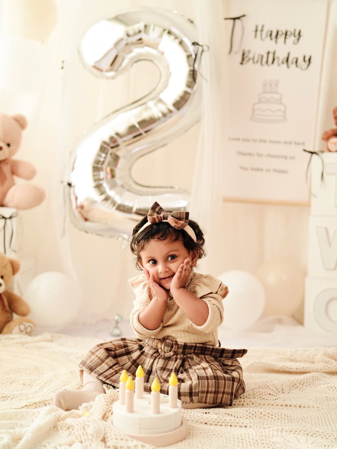 Yadamma Raju Shares his Daughter Second Birth Day Photos