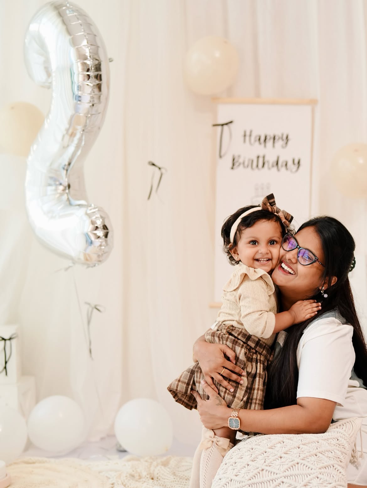 Yadamma Raju Shares his Daughter Second Birth Day Photos