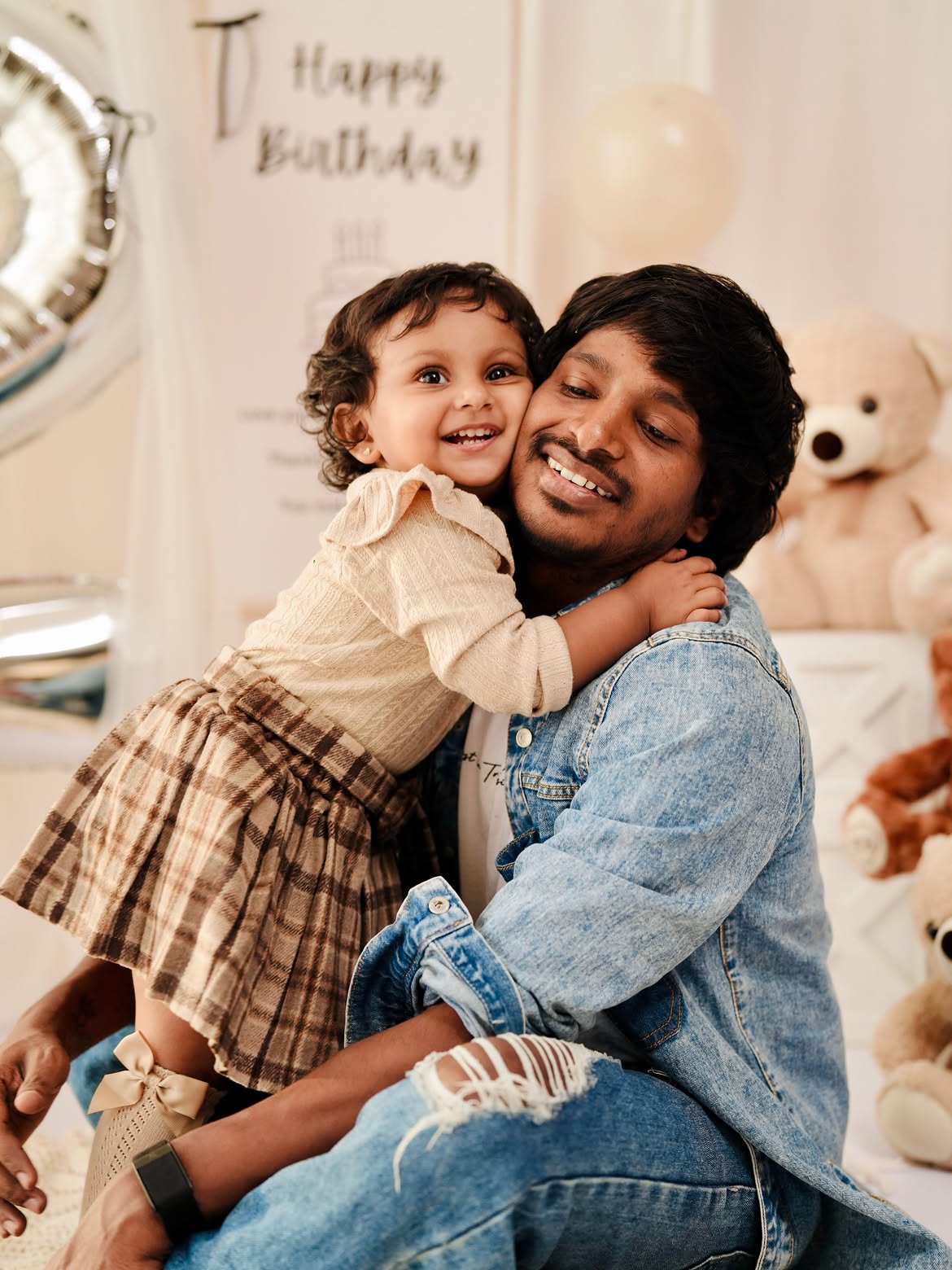 Yadamma Raju Shares his Daughter Second Birth Day Photos