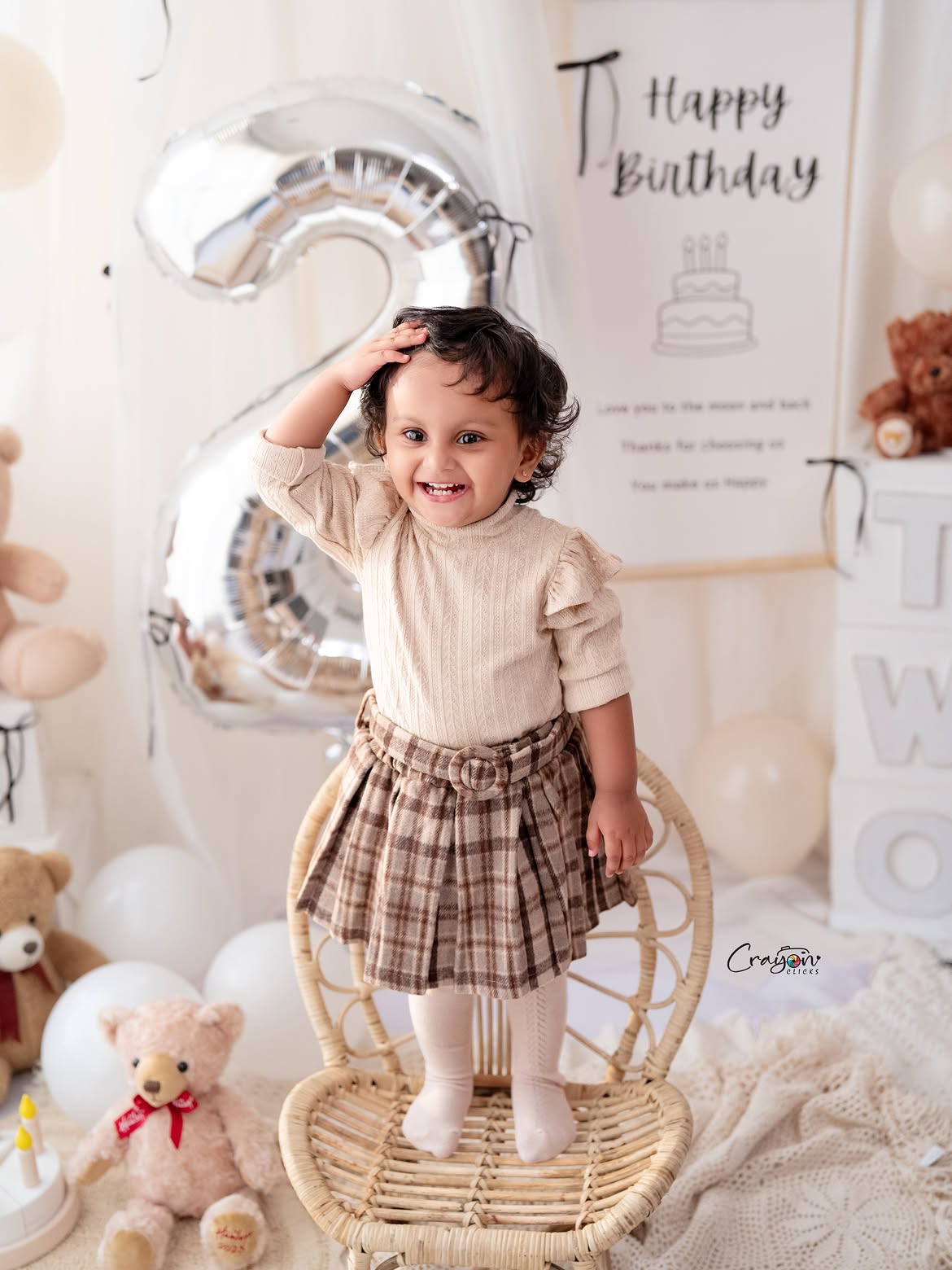Yadamma Raju Shares his Daughter Second Birth Day Photos